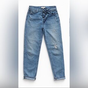 Maurices Cheeky Taper Ankle Jeans | High-Rise Vintage-Inspired Denim | Size 8